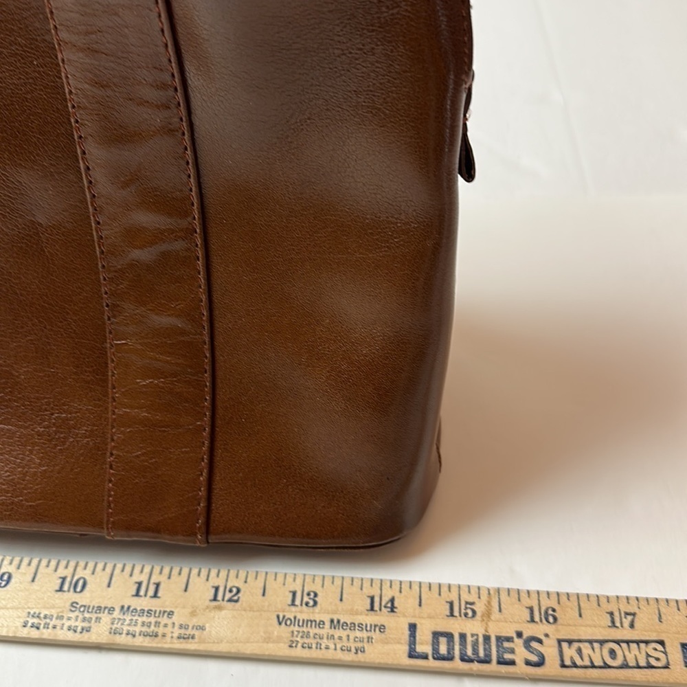 Ashwood Brown Leather Gina Bridge Tote Satchel Bag - Picture 3 of 16